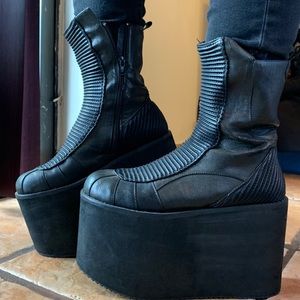 MONSTER PLATFORM BOOTS - MIDCALF